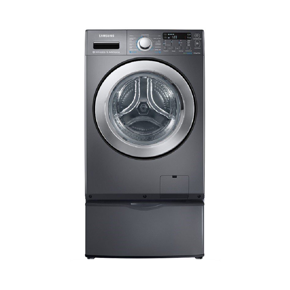 Samsung - Lavasecadora Carga Frontal 15 kg WD15F5K5ASG/AX - Onyx WD15F5K5ASG/AX