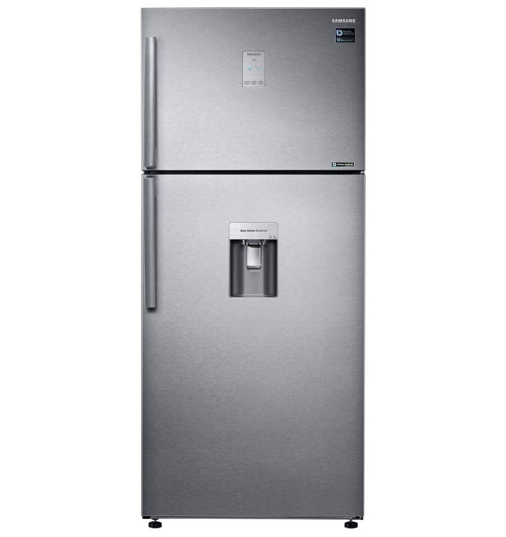 Samsung - Refrigerador Top Mount 19 Pies Cúbicos C/ Despachador de Agua RT53K6541SL/EM - Plata RT53K6541SL/EM