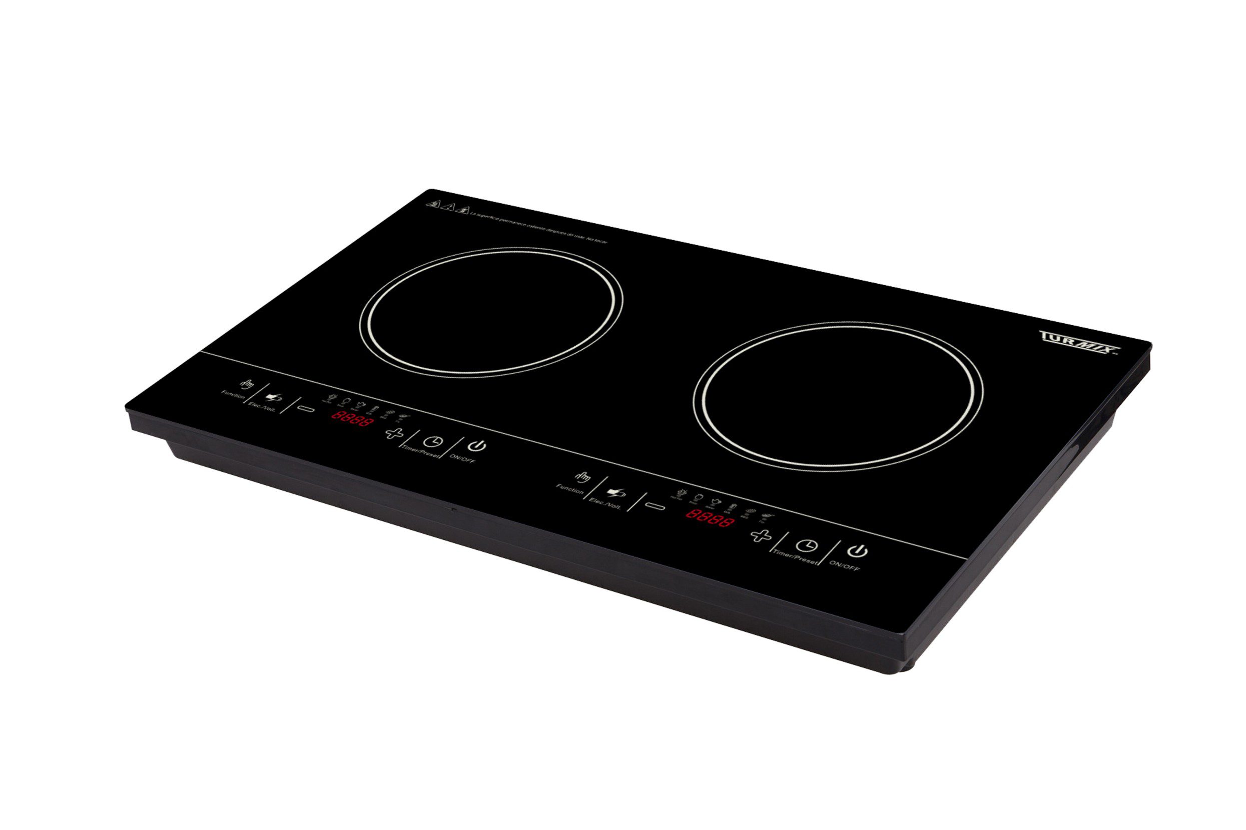 Turmix - Parrilla inducción dos quemadores PIT-2