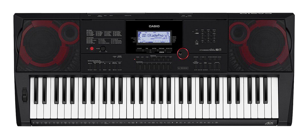 Casio - Piano CT-X3000 - Negro CT-X3000