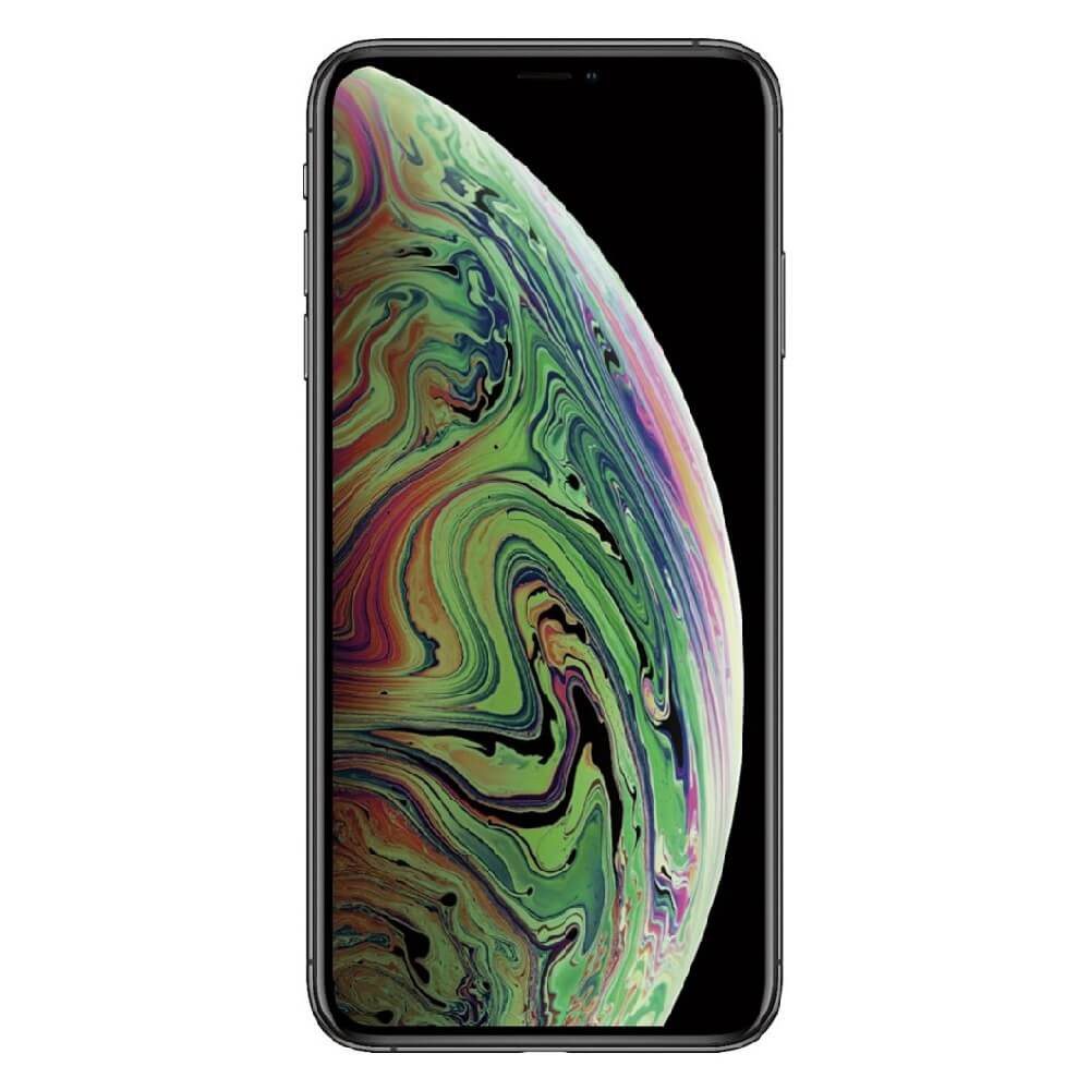 Apple - iPhone XS Max - 64 GB Reacondicionado - Gris Espacial (Desbloqueado) Apple iPhone XS Max