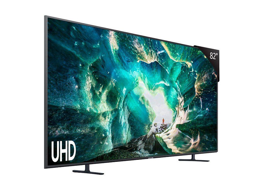 Samsung - Pantalla de 82" - Plana - 4K Ultra HD - Smart TV - UN82RU8000FXZX - Negro UN82RU8000FXZX