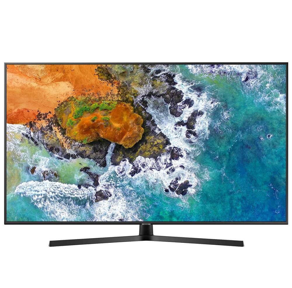Samsung - Pantalla de 50" - Plana - Ultra HD 4K - Smart TV - UN50RU7400FXZ - Negro UN50RU7400FXZX