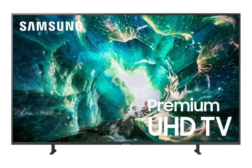 ¡Nuevo! Samsung - Pantalla de 55" - Class RU8000 - Premium Smart - 4K UHD TV (2019) - Negro UN55RU8000FXZX