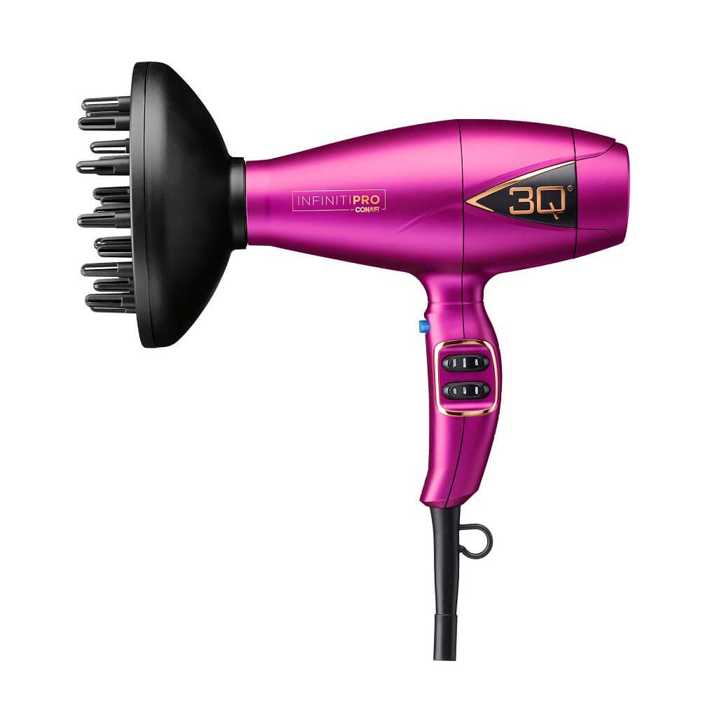 Conair - Secadora 1875W 3Q Brush Less - Rosa 3QMSES