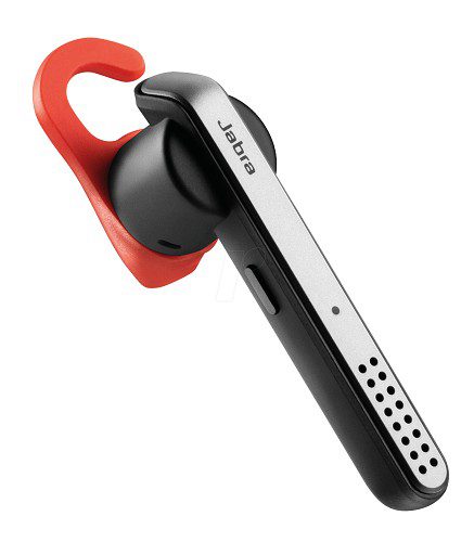 Jabra - Audífono Bluetooth Stealth - Negro/Rojo Stealth