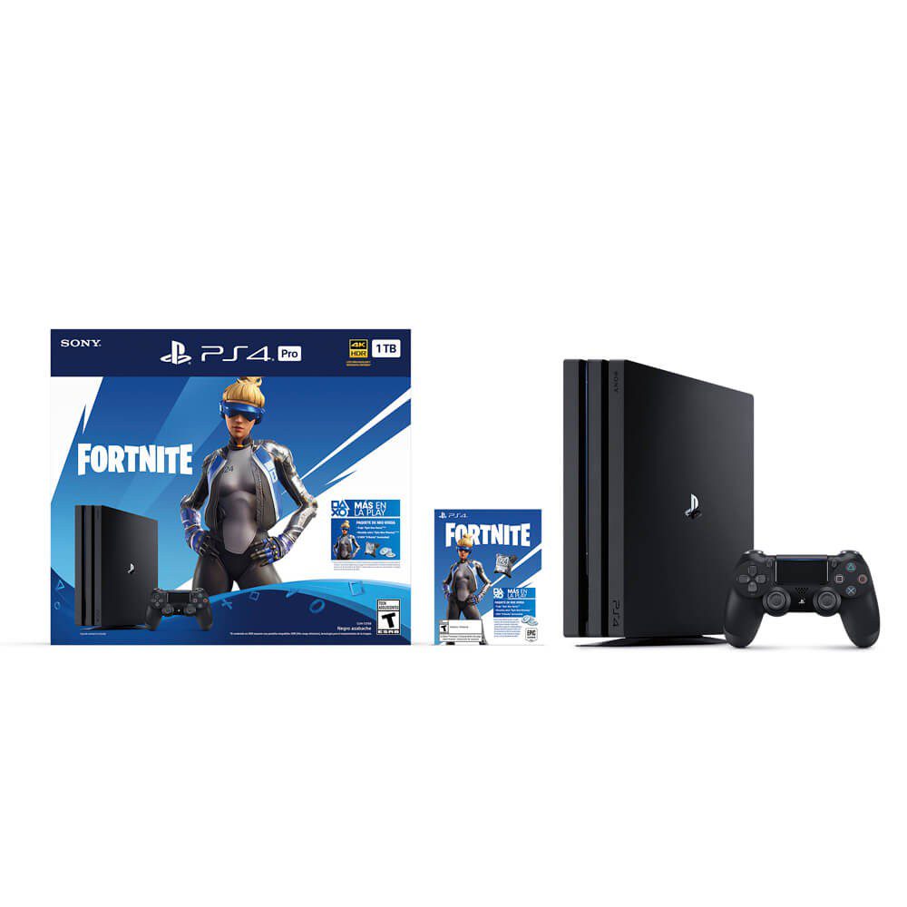 PS4 - Consola Pro 1TB + Paquete Fornite Neo Versa Pro Consola Fortnite