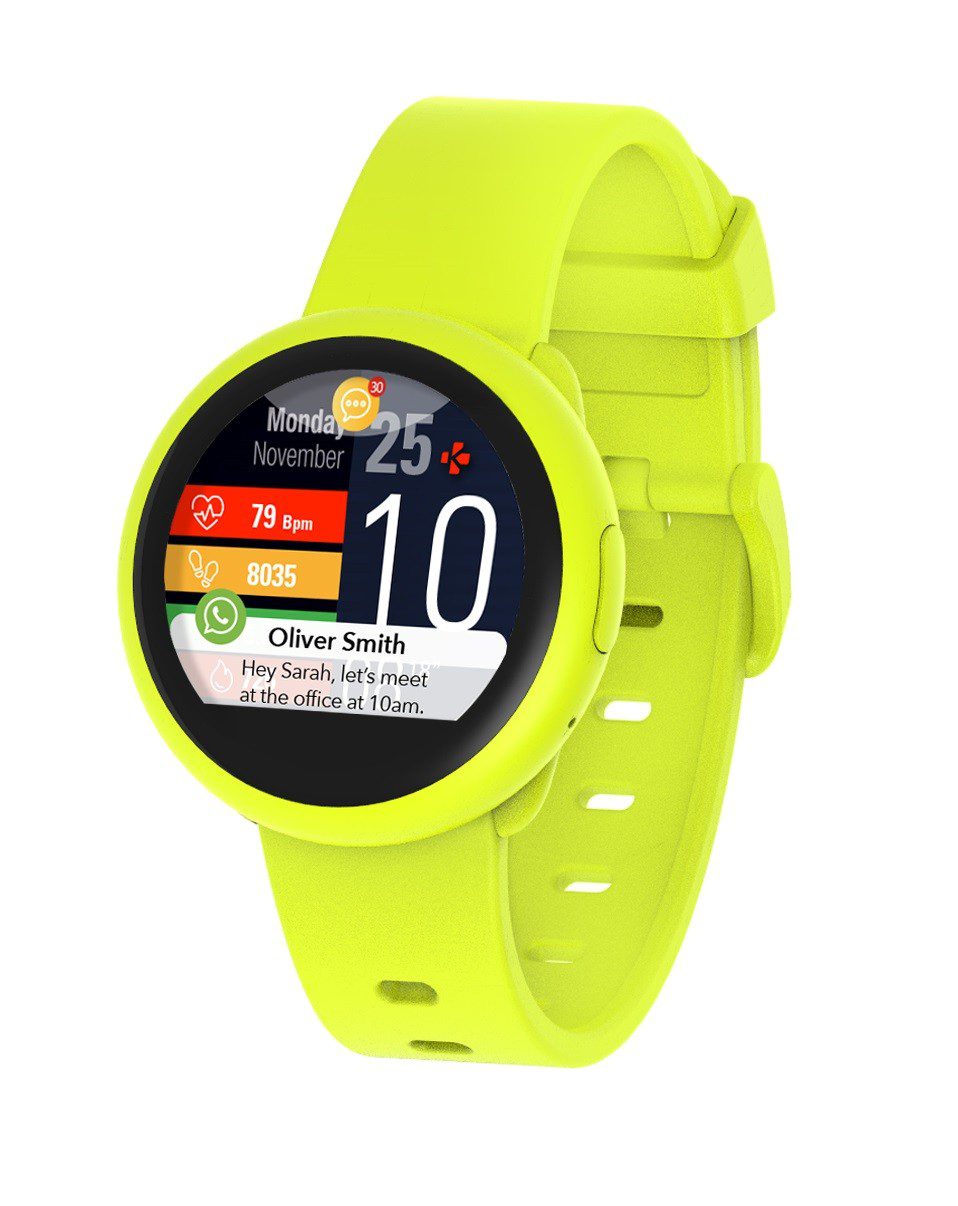 MyKronoz – Smartwatch ZeRound3 Lite – Amarillo KRZEROUND3 LITE- YELL/YELL