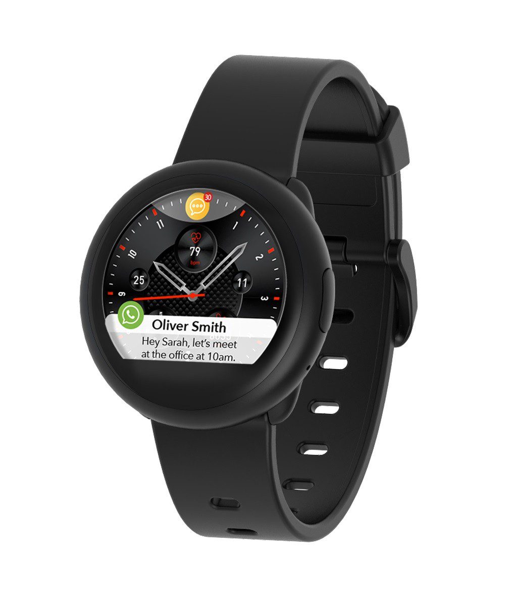 MyKronoz – Smartwatch ZeRound3 Lite – Negro KRZEROUND3 LITE- BLK/BLK