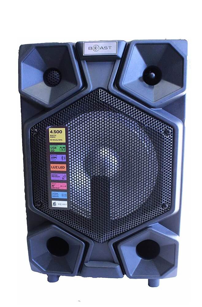 Beast - Bafle de 8" con 4500 PMPO - Negra BST-MF835