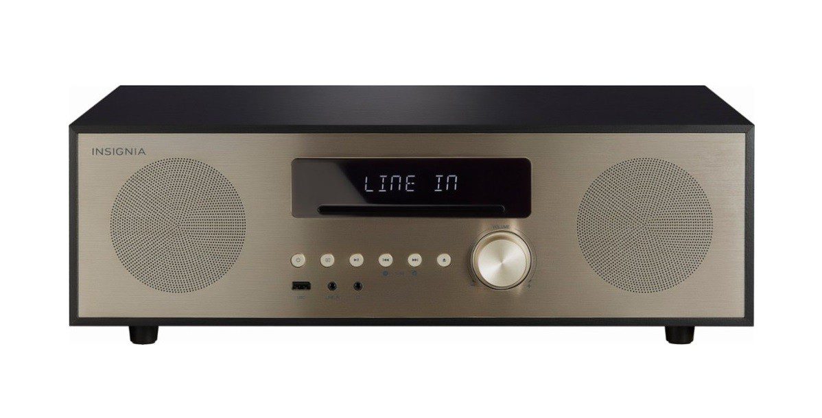 Insignia - Sistema de sonido - Oro/Negro NS-HAIOR18