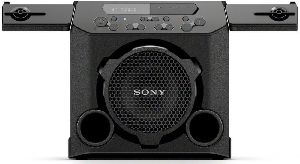 Sony - Sistema de Audio GTK-PG10 Bluetooth - Resistente a salpicaduras - Negro GTK-PG10
