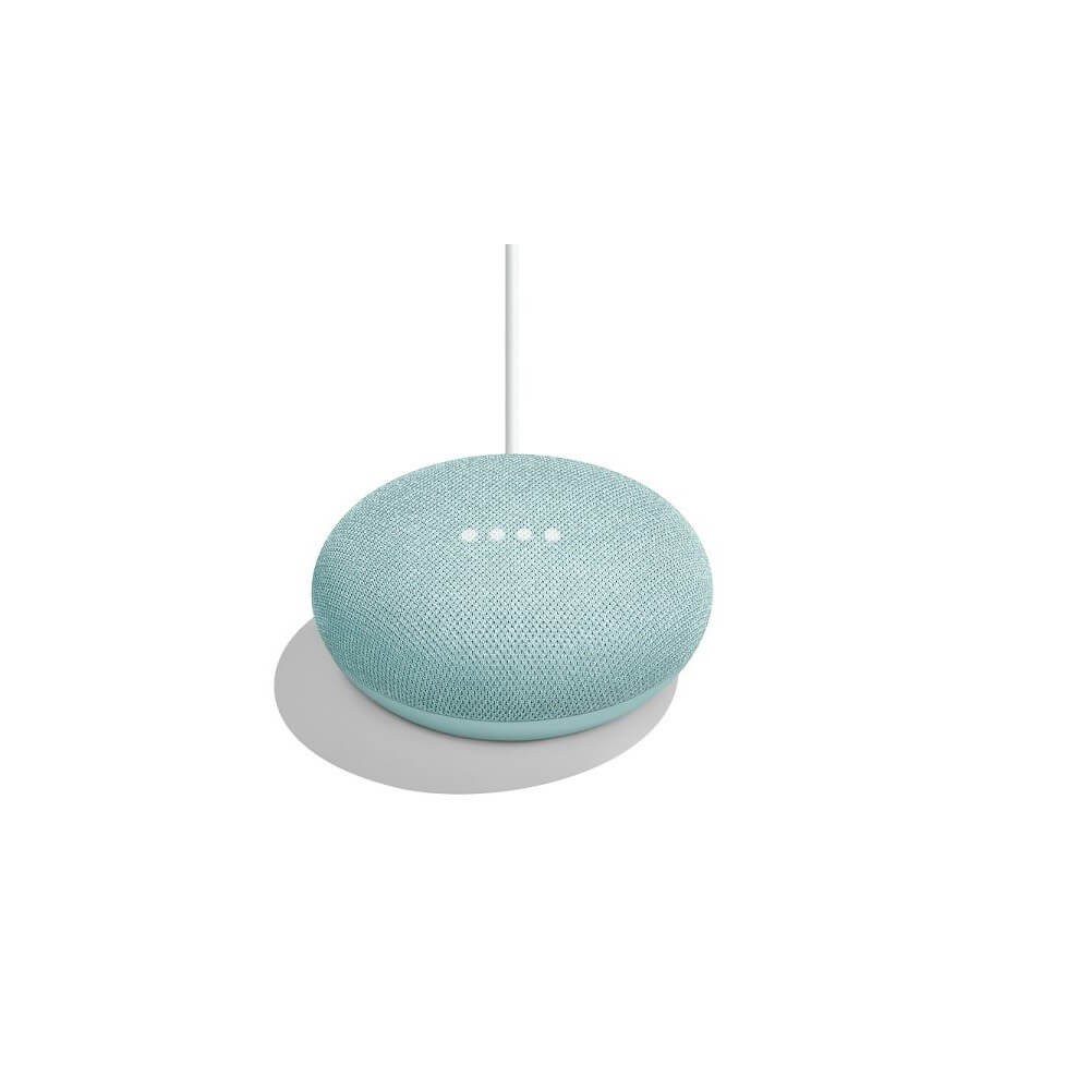 Google - Google Home mini (1.a generación) - Bocina Smart con Asistente de Google - Aqua GA00275-MX