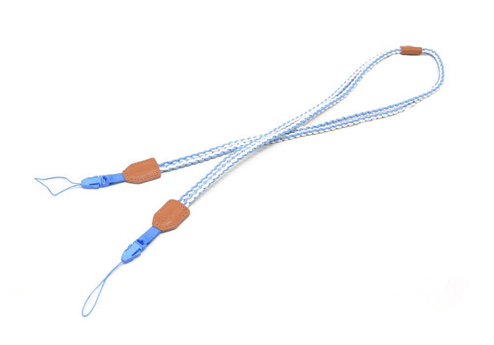 Fujifilm – Correa tejida para cámara Instax – Cobalto Correa Instax Tejida Cobalto