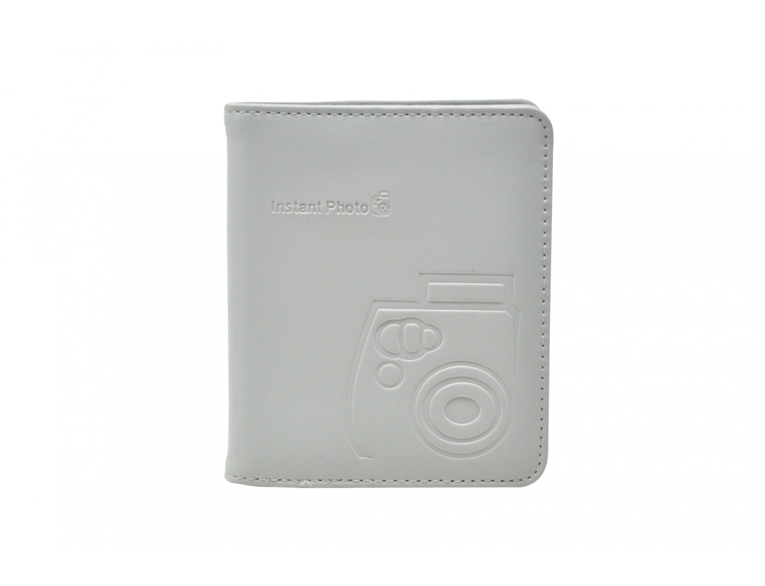 Fujifilm - Álbum Instax Mini 9 Piel 64 fotos - Humo ALBUM INSTAX PIEL 64 FOTOS HUMO
