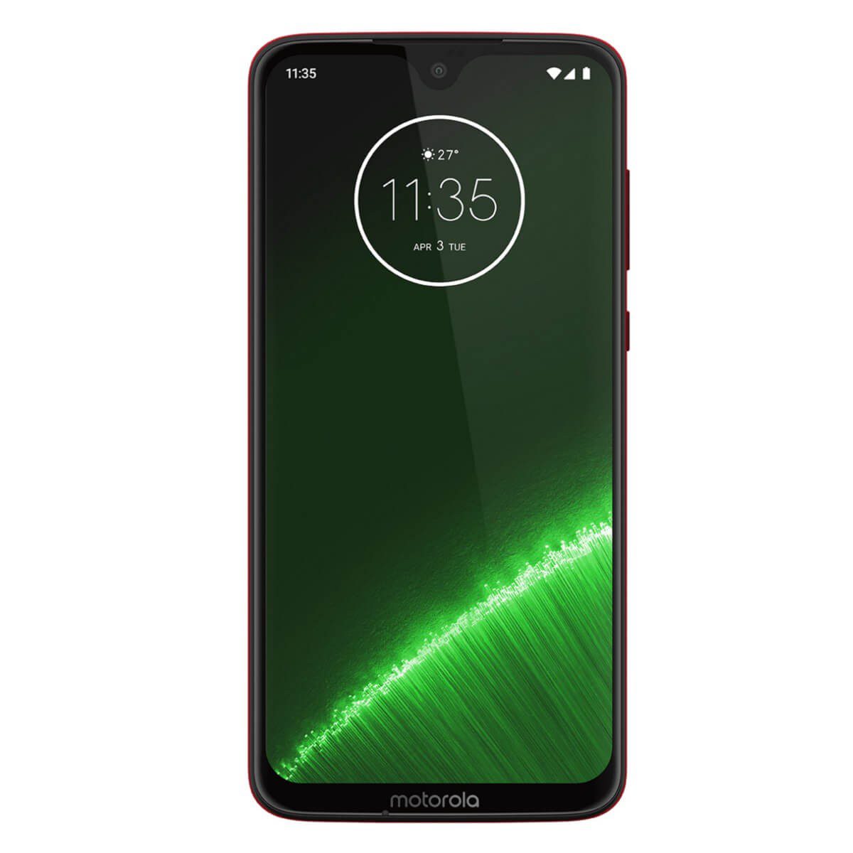 Motorola - Moto G7 Plus - Rojo Profundo (Telcel) Moto G7 Plus
