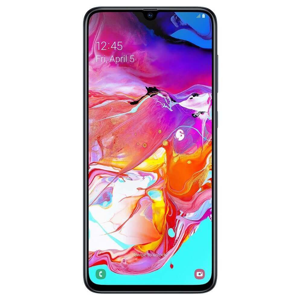 Samsung - Galaxy A70 - Negro (Telcel) SM-A705MN GALAXY A70