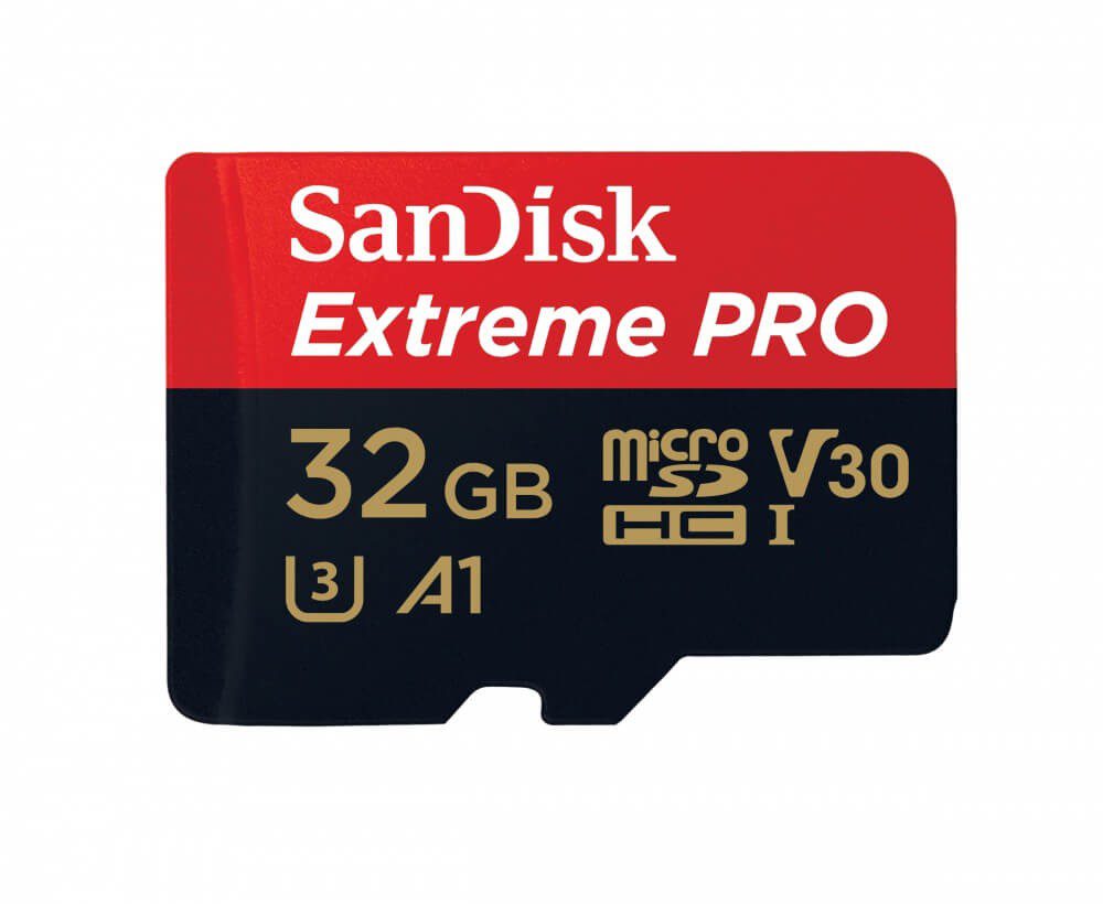 Sandisk – Tarjeta MSD Extreme Pro – Con adaptador – 32GB SDSQXCG-032GGN6MA