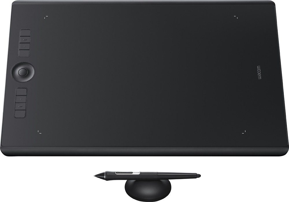 Wacom - Intuos Pro Pen Tablet (Grande) - Negro PTH860