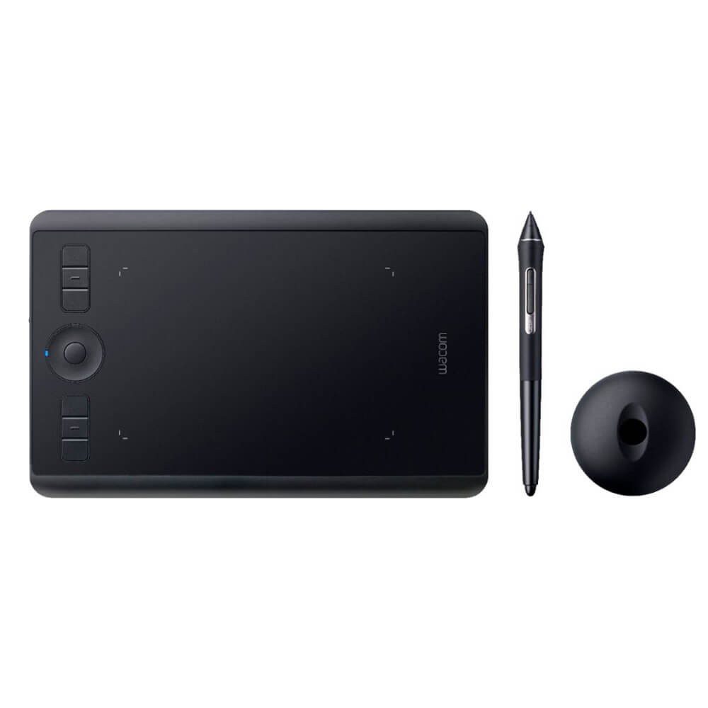 Wacom - Tableta gráfica Intuos Pro chica - Negro PTH460