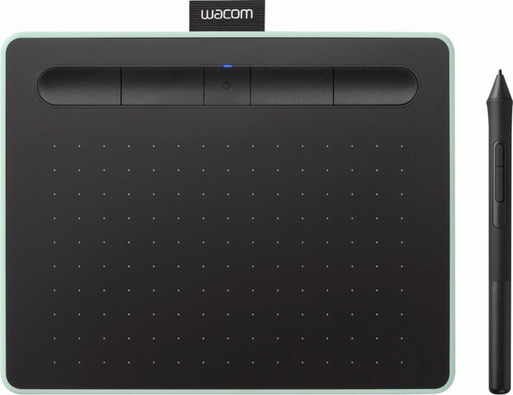 Wacom - Tableta Intuos Comfort (pequeña) - Negro/Verde CTL4100WLE0