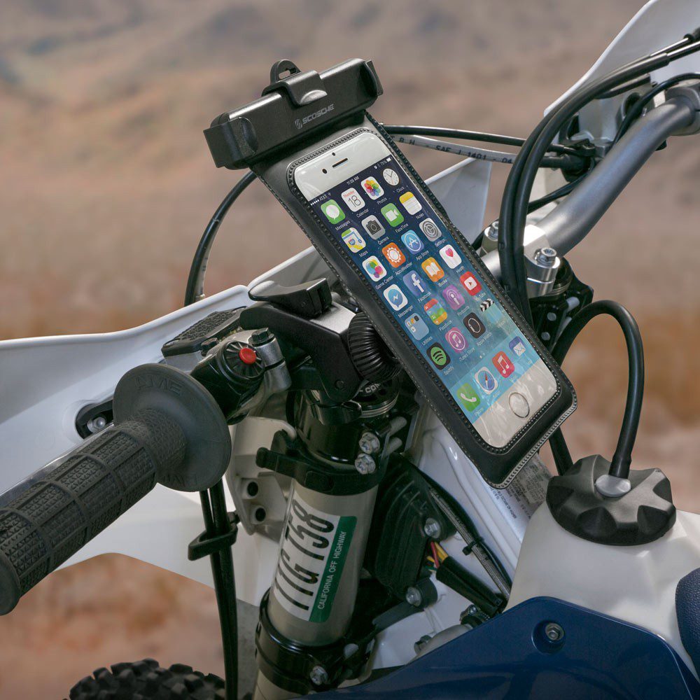 Scosche - Soporte impermeable  para bici -
 Negro 0266BMH2O
