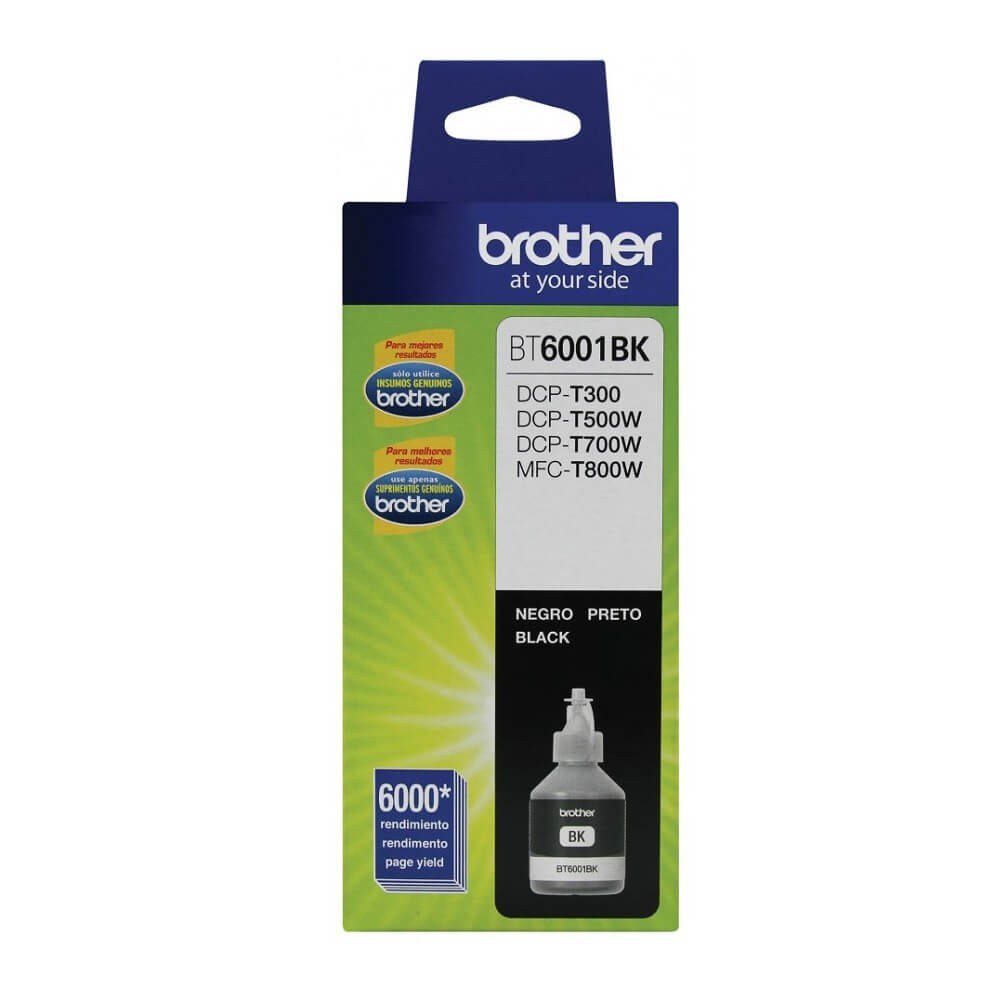 Brother - Botella de tinta BT6001BK - Negro BT6001BK