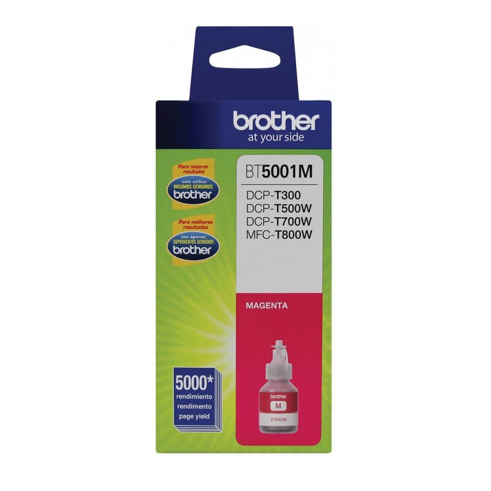 Brother - Botella de tinta BT5001M - Magenta BT5001M