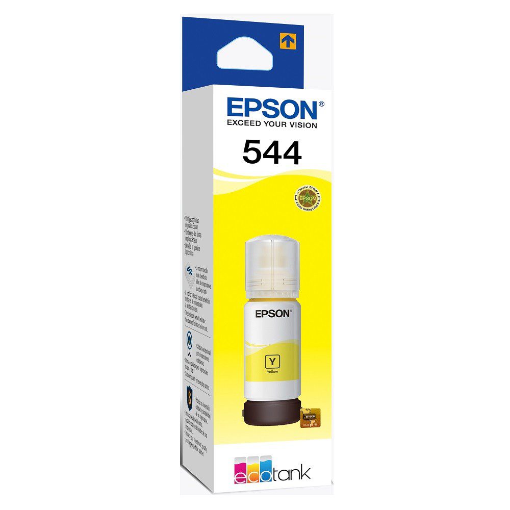 Epson - Botella de tinta amarilla T544 - Amarillo T544420-AL