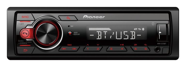 Pioneer - Auto Estéreo  MVH-S215BT - Android  - Negro MVH-S215BT