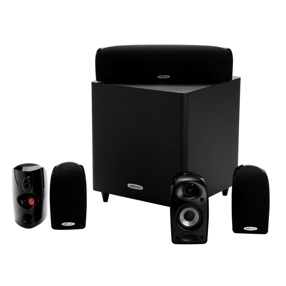 Polk Audio - Sistema de bocinas 5.1 canales TL1600 - Negro TL 1600