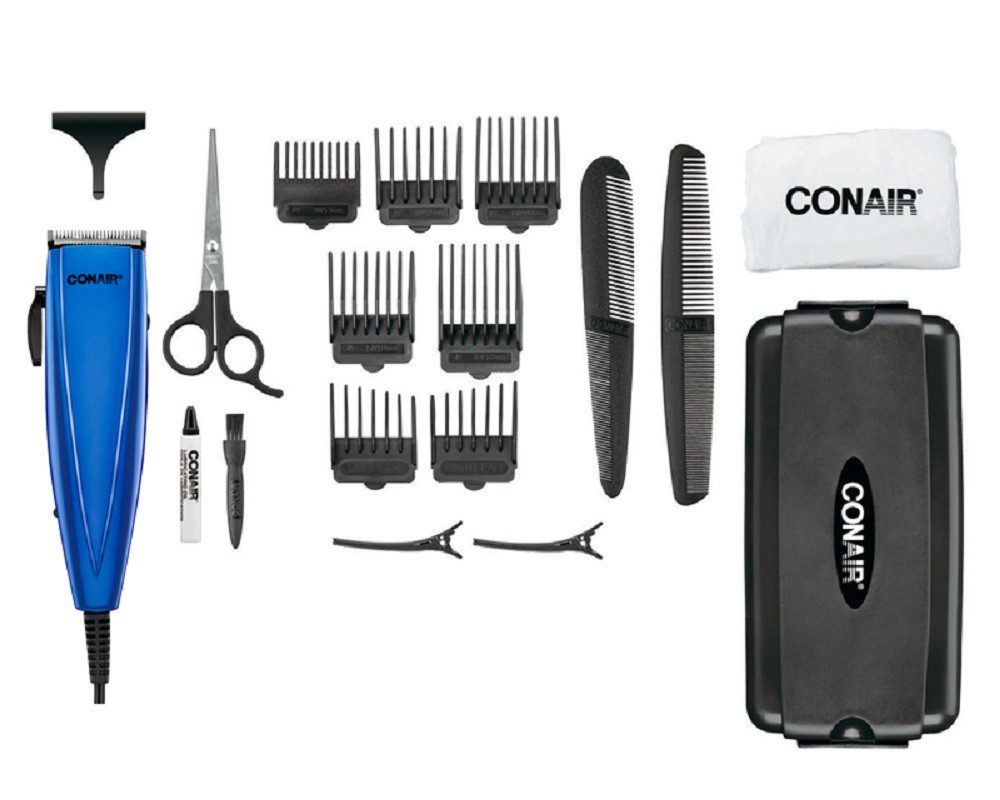 Conair - Recortador De Pelo 20 Piezas - Azul HC114RWES