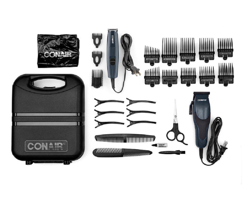 Conair - Recortadora De Cabello Y Barba 2 En 1 - Negro HCT2428ES