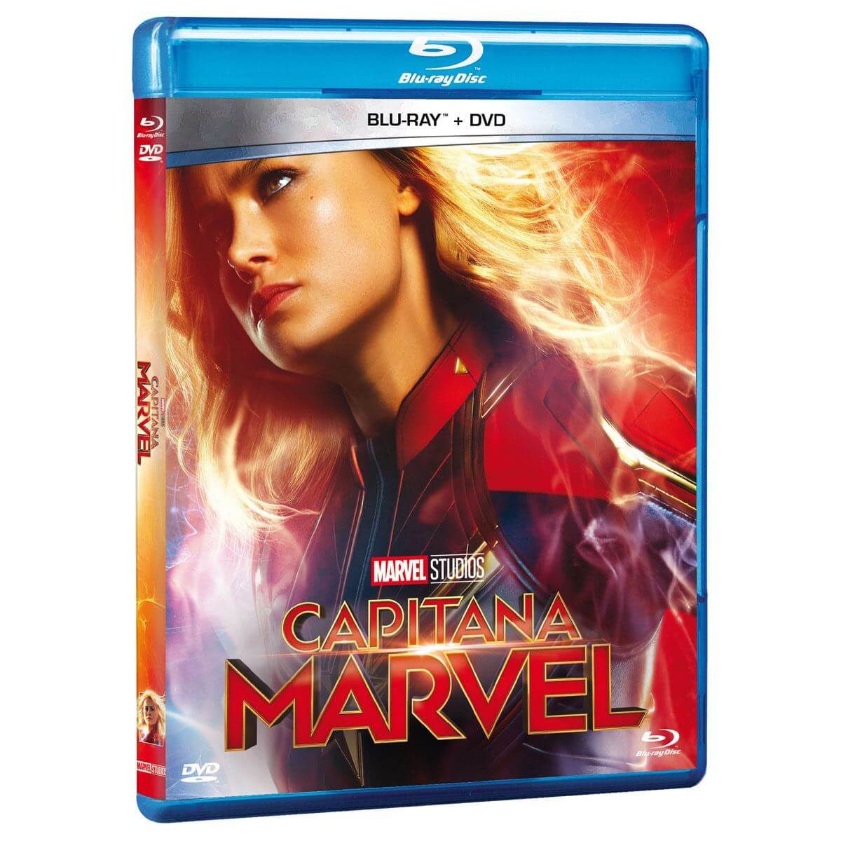 Marvel Studios - Capitana Marvel - Combo BR+DVD - Accion 7500000000000