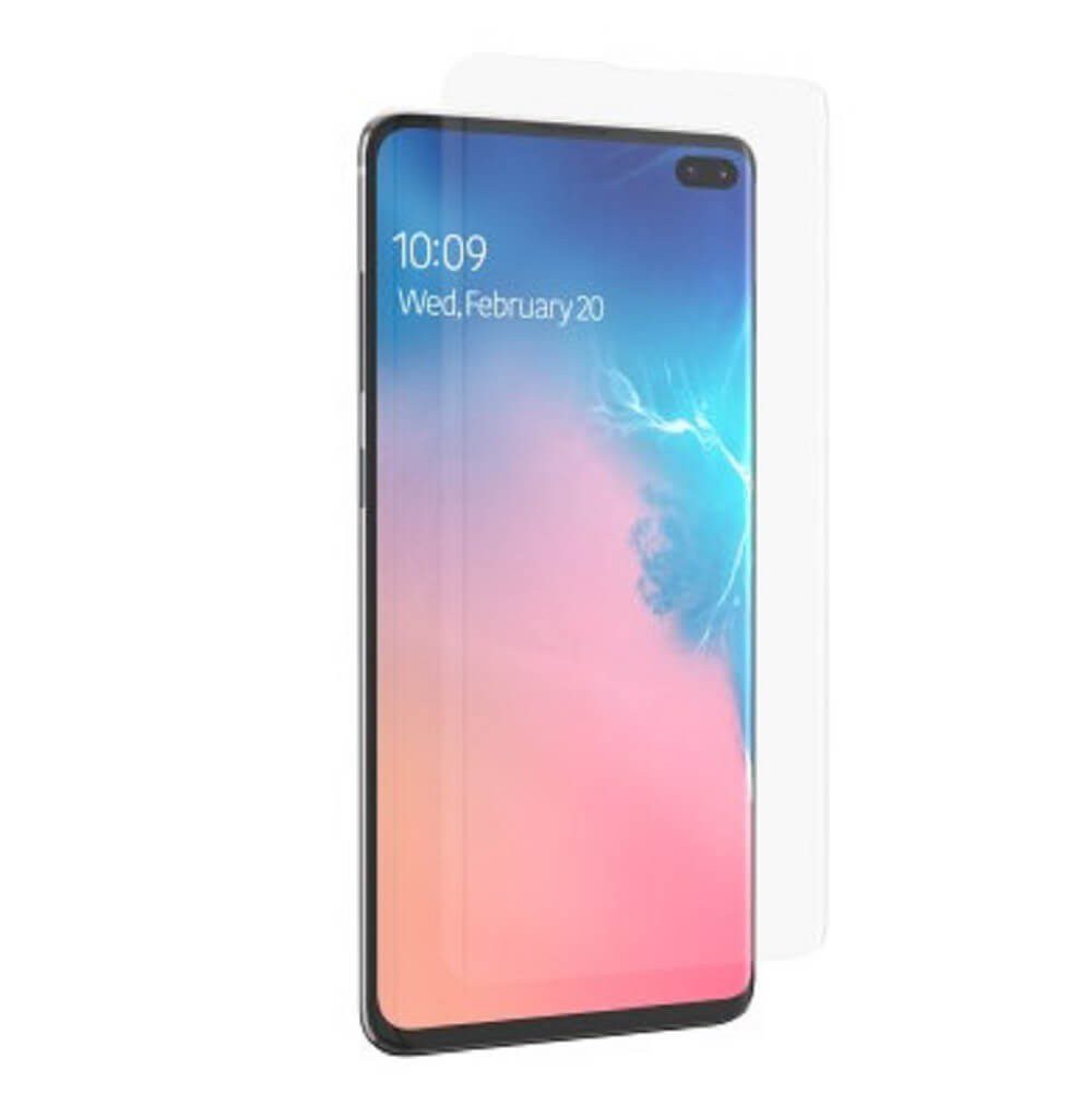 Zagg - Mica protectora de pantalla InvisibleShield para Samsung Galaxy S10 Plus - Transparente 200202649