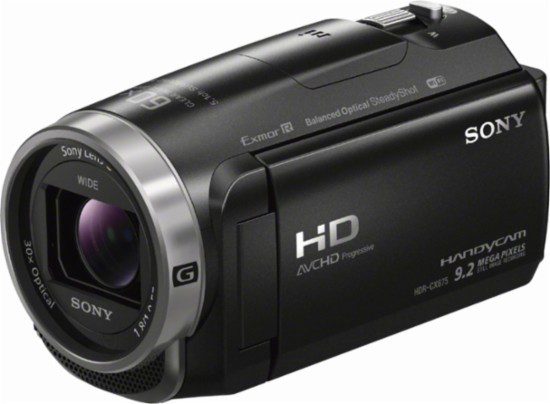 Sony - Videocámara CX675 - Handycam - Sensor Exmor R CMOS - Negro HDR-CX675